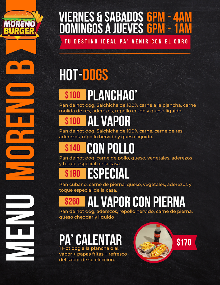 Menu Moreno Burger Fast Food-3