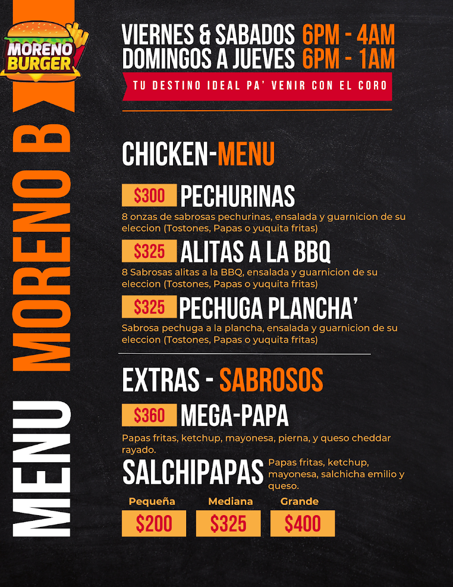 Menu Moreno Burger Fast Food-6