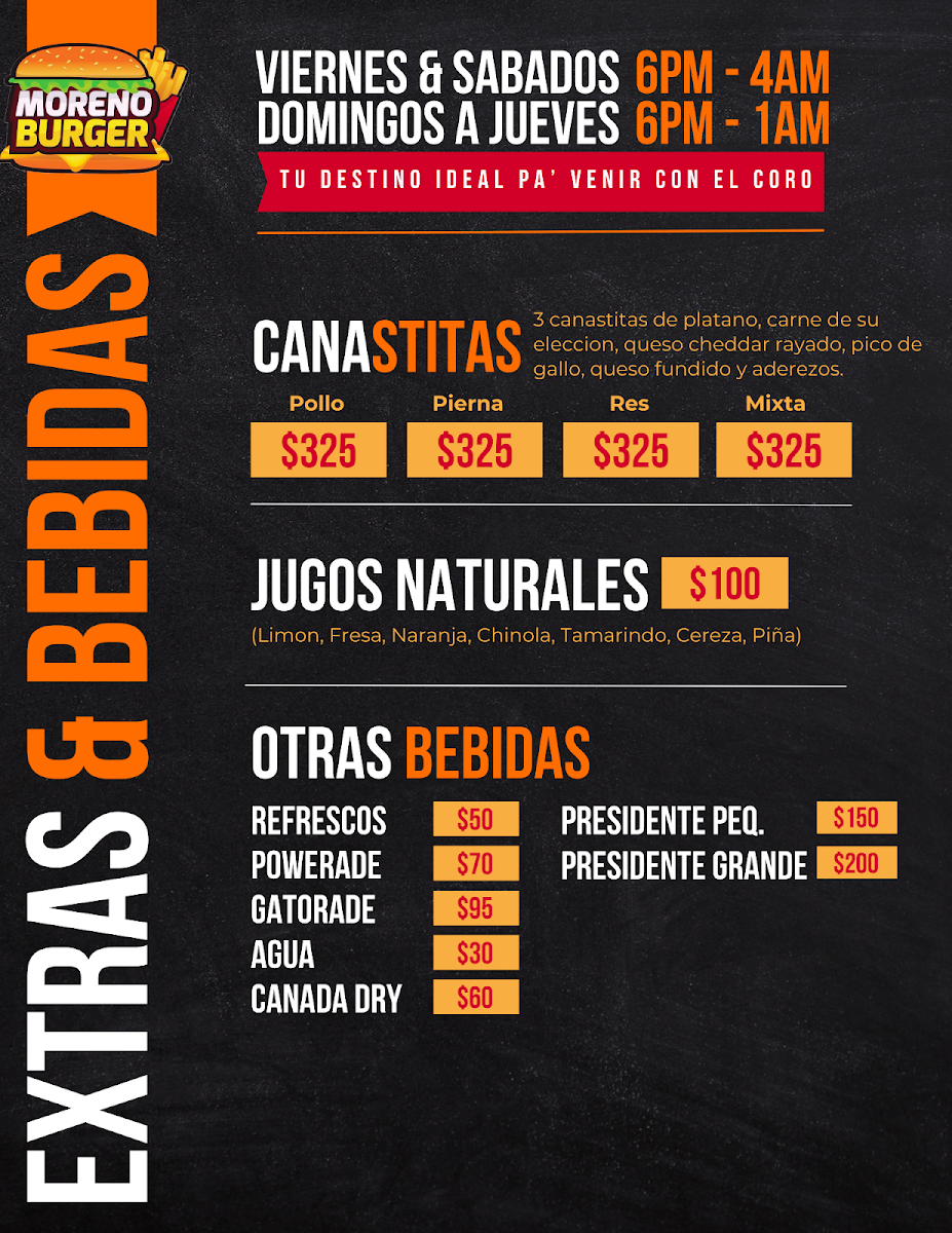 Menu Moreno Burger Fast Food-8